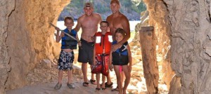 Visit caves and petroglyphs on the Salmon River