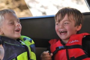 Kids having fun at Mackay Bar RAnch