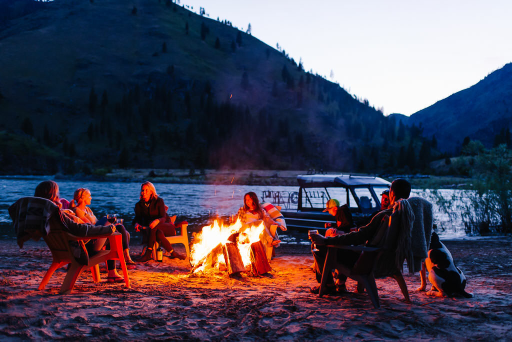 Gathering Areas include a Beach Bonfire