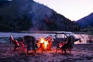 Mackay Bar Ranch Bonfire