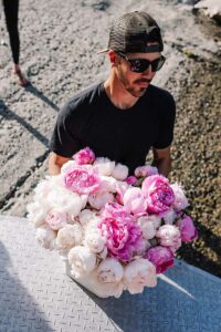 Dahlias for an Adventurous Wedding at Mackay Bar Ranch