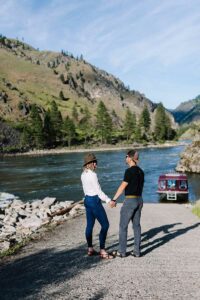 Idaho Salmon River Wilderness Destination Wedding