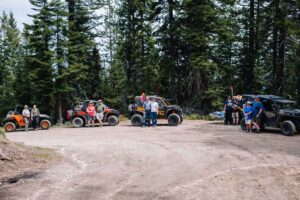 ATV or UTV Salmon River through Dixie