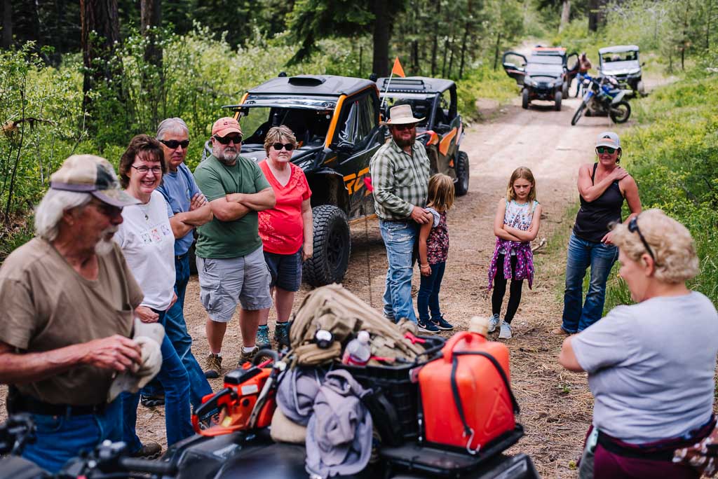 ATV or UTV Salmon River through Dixie