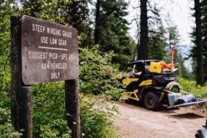 ATV or UTV Salmon River through Dixie