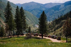 ATV or UTV Salmon River through Dixie