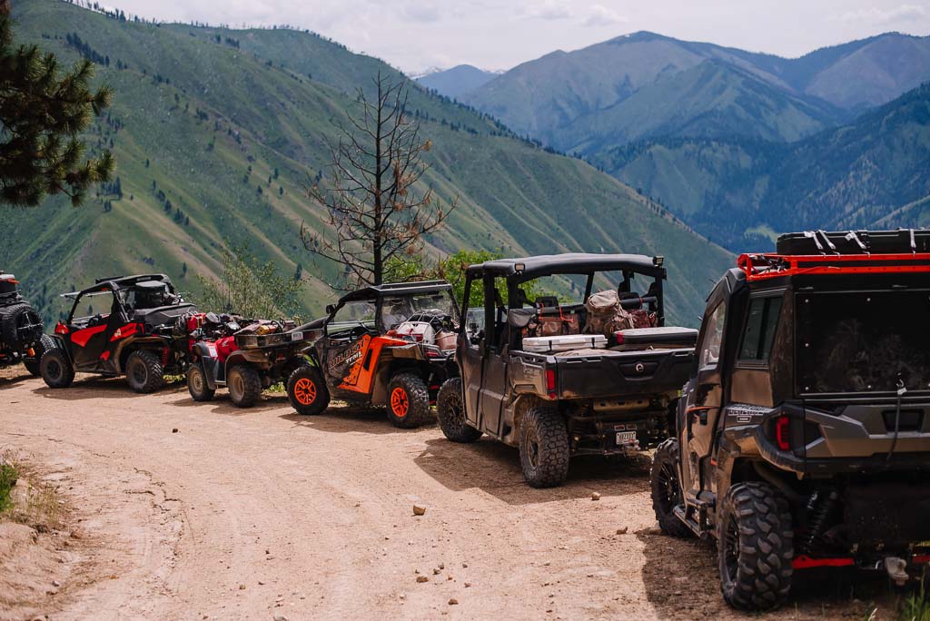 ATV or UTV Salmon River through Dixie