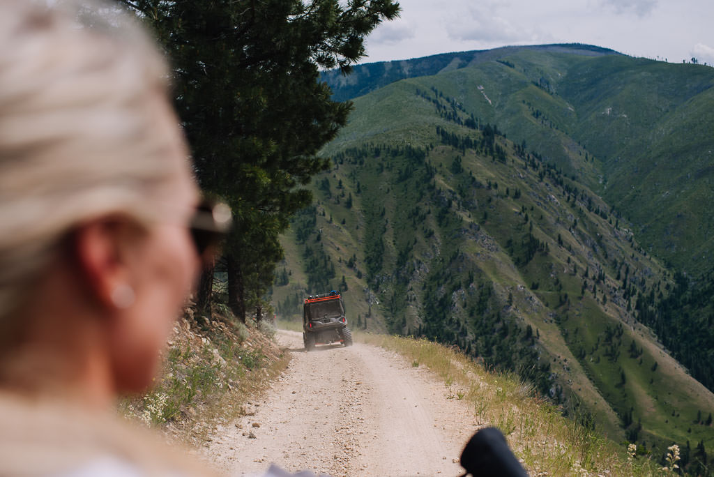 ATV or UTV Salmon River through Dixie