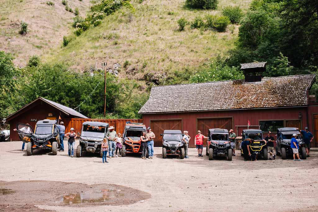 ATV or UTV Salmon River through Dixie