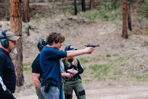 Firearms Training at Mackay Bar Ranch