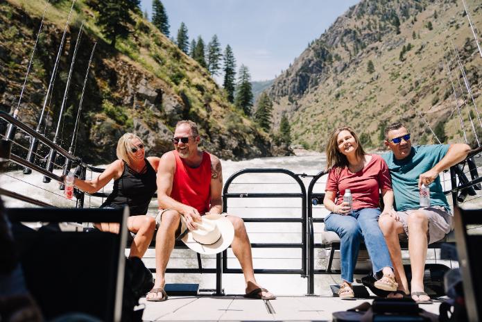 Boats and fun at Mackay Bar Ranch!