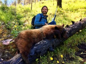 Color phase bear photo Mackay Bar Ranch