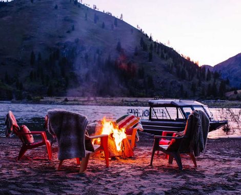 Mackay Bar Ranch Bonfire