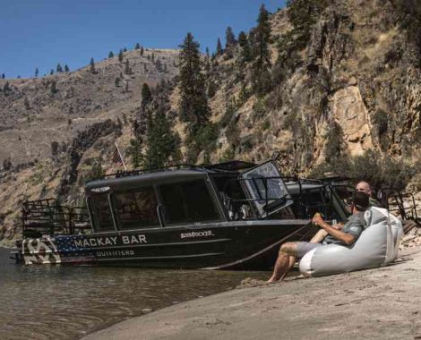 Jet Boats on the Salmon River with Mackay Bar Ranch