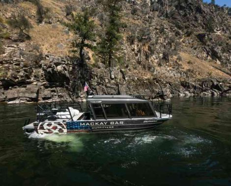 Mackay Bar Jet Boat on the Salmon River in Idaho