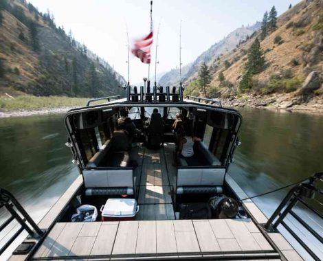 Mackay Bar Jet Boat on the Salmon River in Idaho