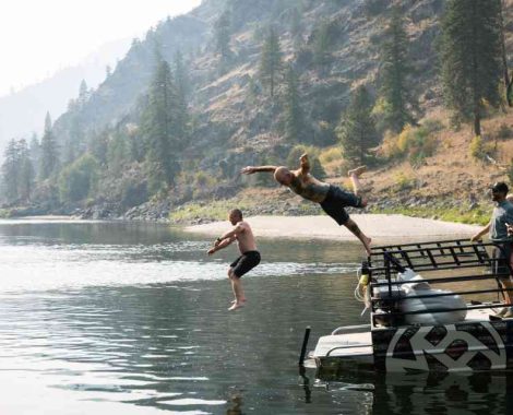 Jet Boats on the Salmon River with Mackay Bar Ranch