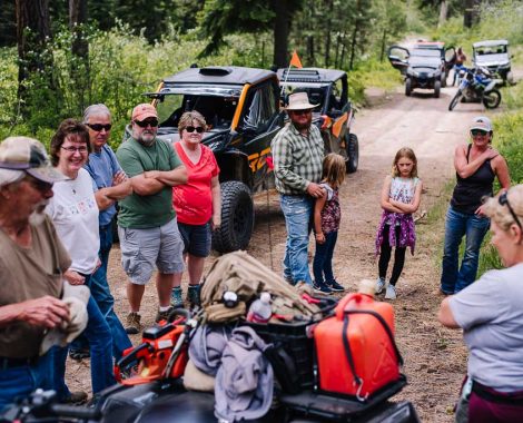 ATV or UTV Salmon River through Dixie