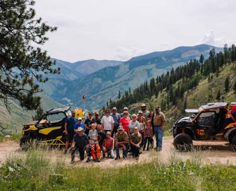 ATV or UTV Salmon River through Dixie