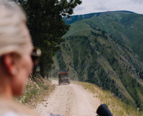 ATV or UTV Salmon River through Dixie