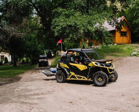 ATV or UTV Salmon River through Dixie