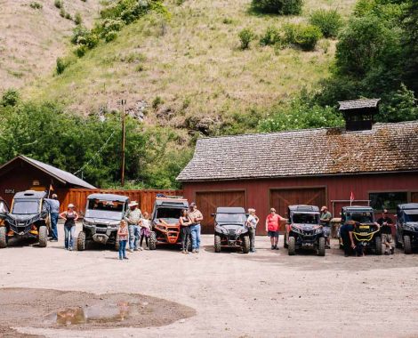 ATV or UTV Salmon River through Dixie